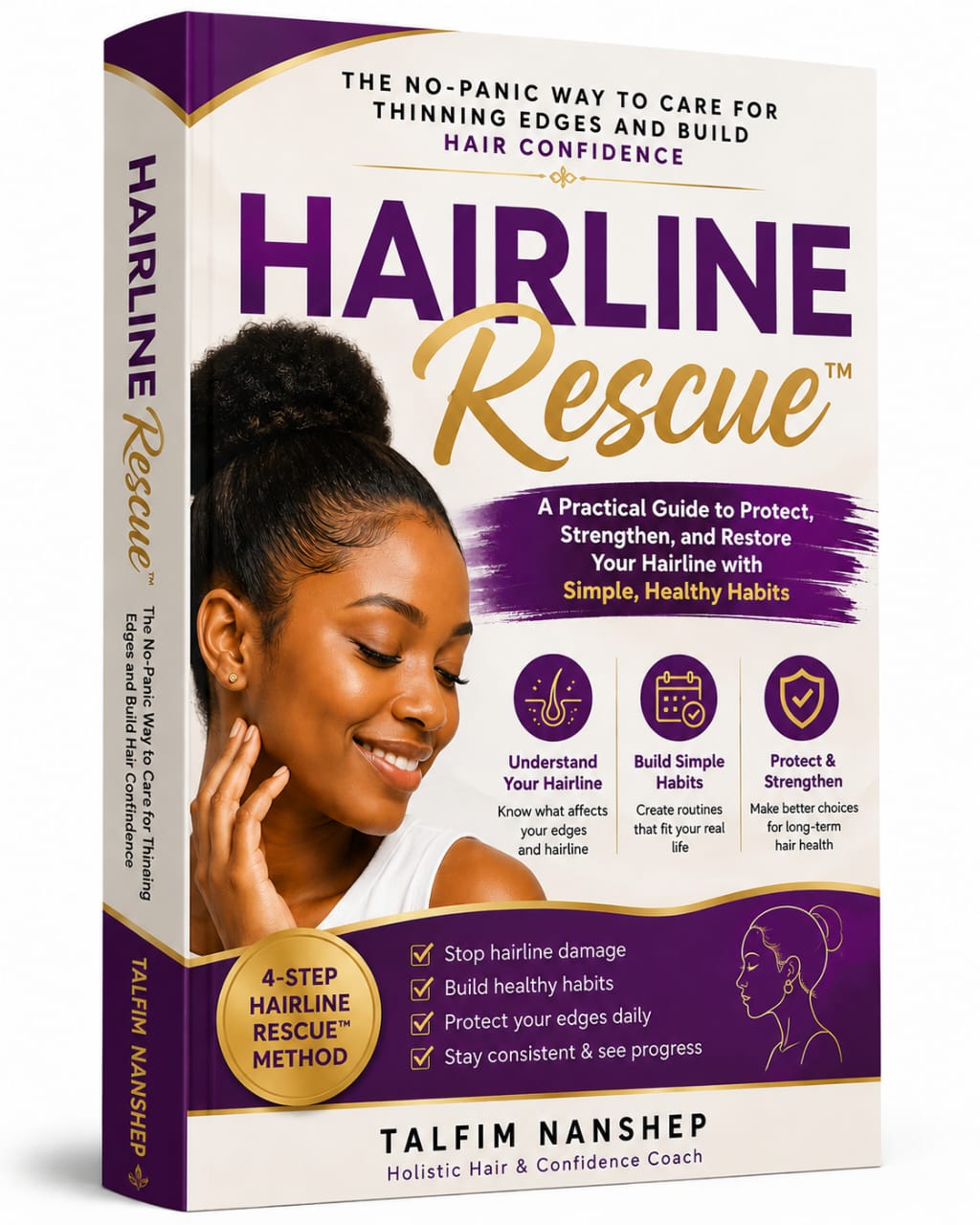 Hairline Rescue™ book cover by Talfim Nanshep